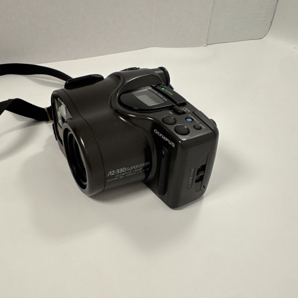 Olympus Camera AZ-330 Super Zoom Infinity Super Zoom 330 Film 35mm With Case - Picture 4 of 16